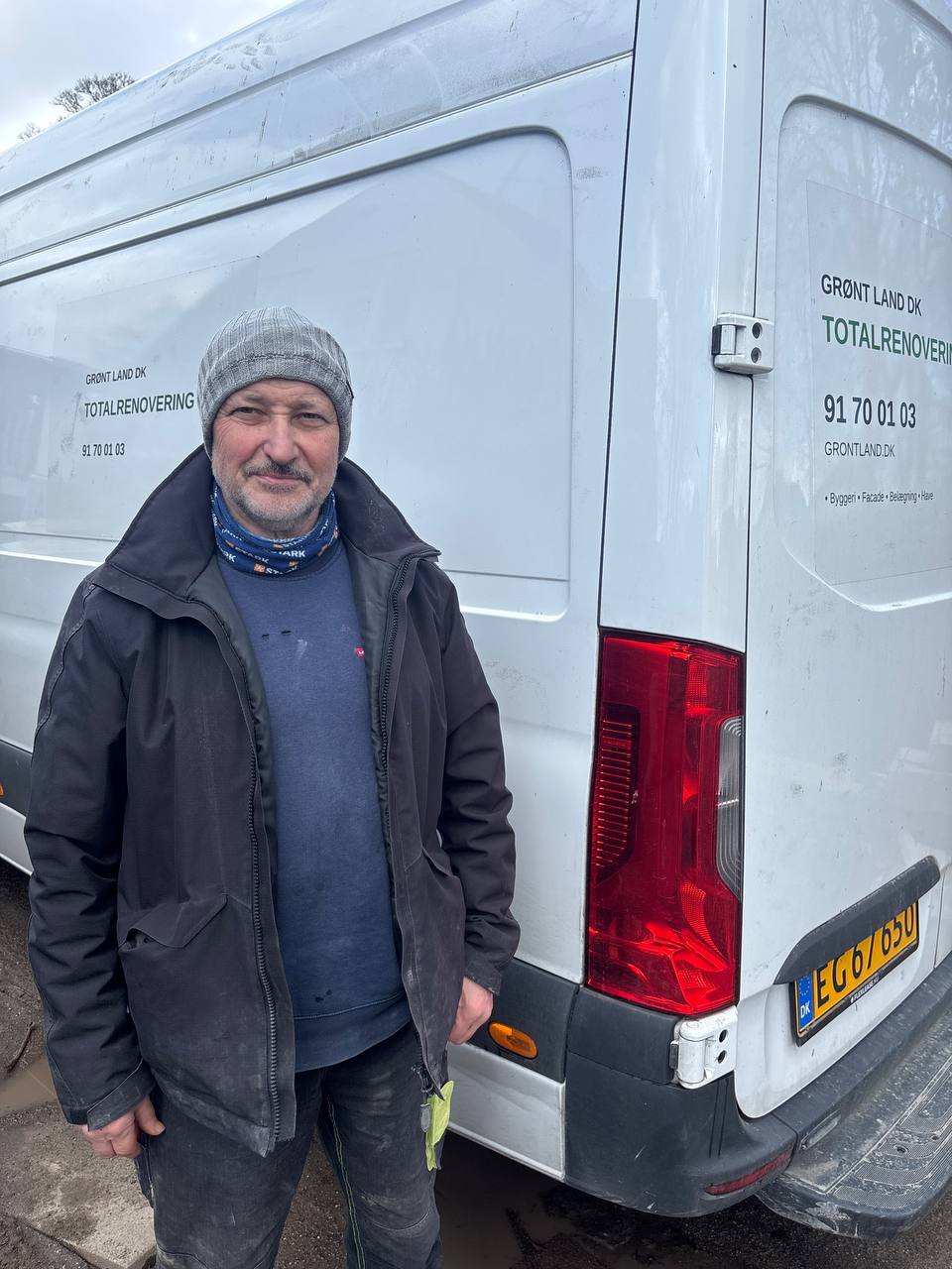 Aleksandr - Ansvarlig for landskabsarbejde